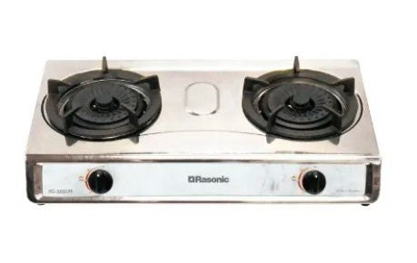 樂信 Rasonic 座檯式雙爐頭石油氣煮食爐 Double Burner Table Top Cooker (LPG) RG-36S(LP)