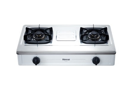 林內 Rinnai 石油氣雙頭壓電式打火座枱爐 LPG Double Burner Hotplate with Piezo ignition RVH2SKL