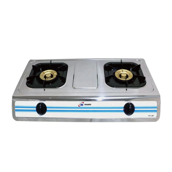 皇寶WHAMPO 雙頭座枱式煮食爐 2-burner Tabletop cooking stove WS-200BL