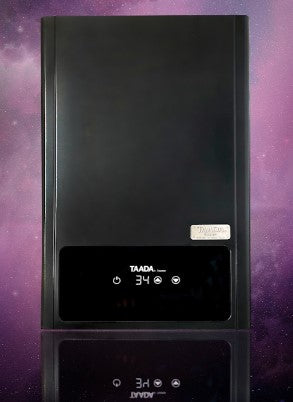多田牌輕觸式10升全自動頂出恒溫熱水器(霧面黑)  TAADA touch-screen-control 10L Top Flue LPG Water Heater(Matte Black) YS1101-2BA