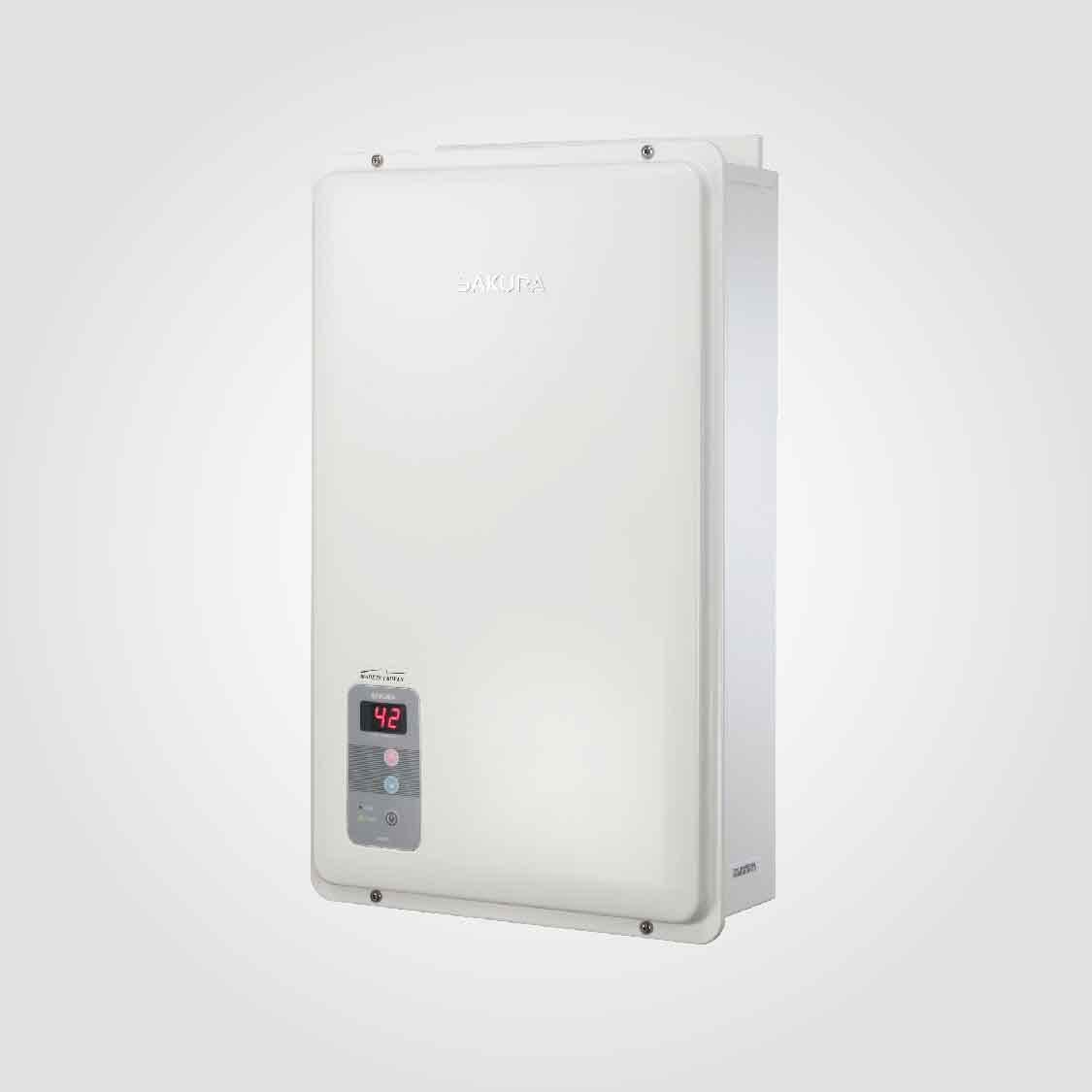Sakura (H10FF)  LPG 10L Back Flue Gas Water Heater