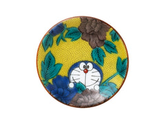 Doraemon Kutani-yaki Japanese Small Dish 5pcs Set (Made in Japan)